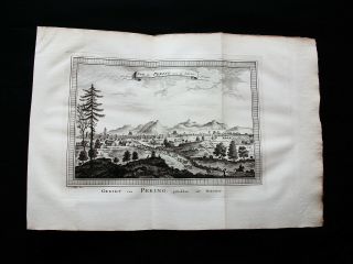 1747 Bellin & Schley - Asia,  China,  Rare View Of Beijing,  Peking,  Pechino,  Korea