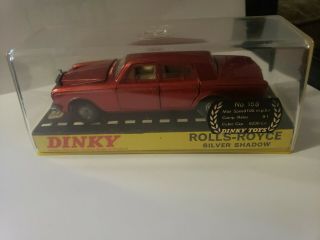Vintage Dinky Toys 158 Rolls Royce Silvr Shadow