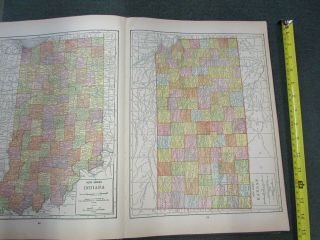 1926 INT ' L ATLAS OF THE WORLD w/ League of Nations Boundaries w/ Hist 4