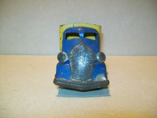 Vintage Pressed Steel 1930 ' s Lincoln or Marx Studebaker Delivery Truck - 6.  5 