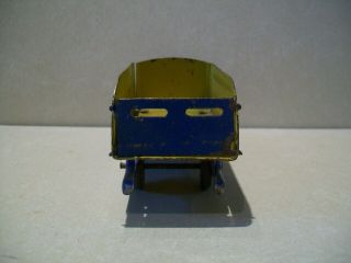 Vintage Pressed Steel 1930 ' s Lincoln or Marx Studebaker Delivery Truck - 6.  5 