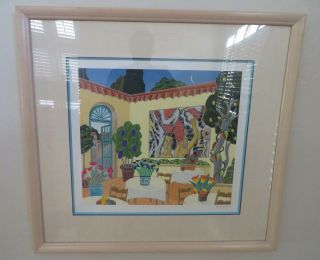 Thomas Mcknight Serigraph Signed Numbered Lithograph 3.  31