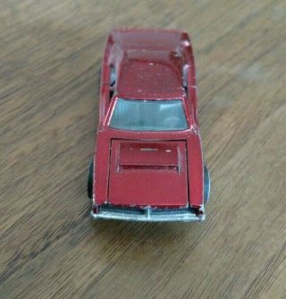 1968 HOT WHEELS REDLINES CUSTOM DODGE CHARGER - MAGENTA - MADE IN THE USA 2