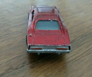 1968 HOT WHEELS REDLINES CUSTOM DODGE CHARGER - MAGENTA - MADE IN THE USA 4