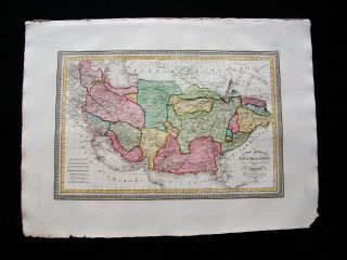 1824 Vivien - " Huge Folio Map " : Asia Minor,  Persian Empire,  Iran,  Georgia,  Iraq