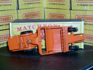 Matchbox Lesney King Allis - Chalmers Earth Scraper K - 6 - A1 BPT MW NM & crafted box 7