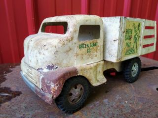 Vintage 1953 Tonka Private Label Green Giant Peas Cab Over Toy Truck