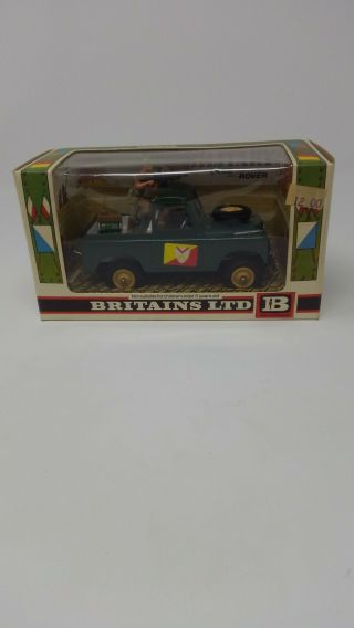 Britains Ltd.  32mm Metal Land Rover 9732 - Box - Toy Soldier