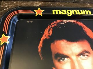 1982 Magnum P.  I.  vintage metal TV tray.  Awesome.  Rare 3