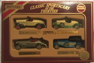 Matchbox Models Of Yesteryear Classic Cars Of The Thirties