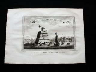 1747 Bellin & Schley - Asia China Rare View: Beijing,  Fortress Of Tyen Tsing Wei