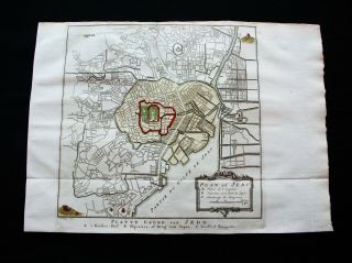 1747 Bellin & Schley - Rare Map Of Asia,  Tokyo,  Yedo,  Edo,  Japan,  Honshu,  Kanto