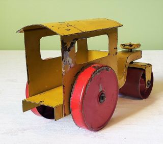 Early Marx or Girard Toys STEAM ROLLER TRUCK 20 ' s RARE 100 7
