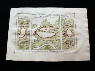 1747 Bellin & Schley - Rare Map: Asia,  China,  Guangzhou,  Dongguan,  Hubei,  Korea
