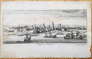 Peeters Engraving Tripolis Libya - 1695