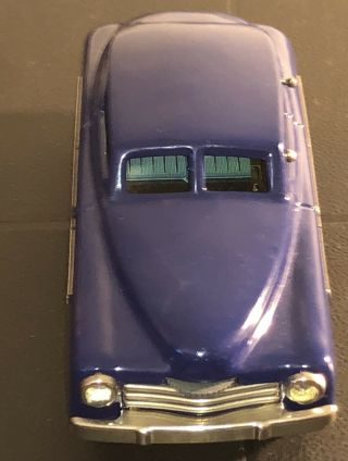 1950s TOY WIND UP SEDAN JNF MADE IN US ZONE GERMANY AWESOME SHAPE NO KEY 2