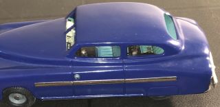 1950s TOY WIND UP SEDAN JNF MADE IN US ZONE GERMANY AWESOME SHAPE NO KEY 5