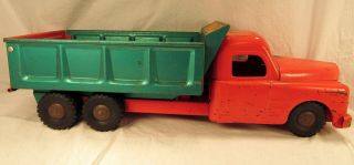 Vintage Structo Toy Hydraulically Operated Dump Truck Pressed Steel 1950s