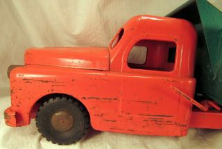 Vintage Structo Toy Hydraulically Operated Dump Truck Pressed Steel 1950s 8