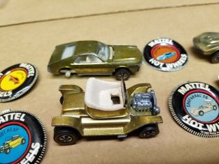 1968 Hot Wheels Redline HOT HEAP CUSTOM AMX CHAPARRAL CUSTOM CORVETTE w badges 4