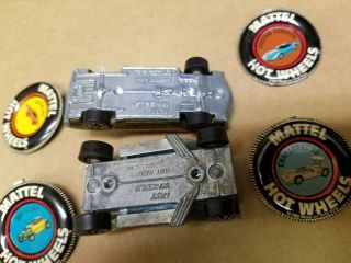 1968 Hot Wheels Redline HOT HEAP CUSTOM AMX CHAPARRAL CUSTOM CORVETTE w badges 6