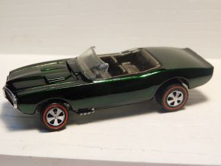 Custom Firebird Hot Wheels Redline Premium Restoration Us Olive