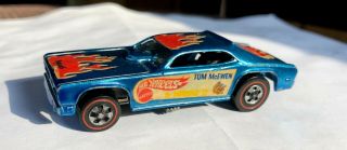Hot Wheels Red Line 1969 Blue Mongoose All