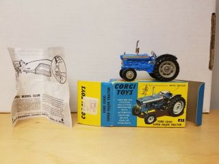 Corgi Toys Ford 5000 Major Tractor No.  67 & Box