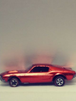 Hot Wheels Red Line Mustang 1968 Red