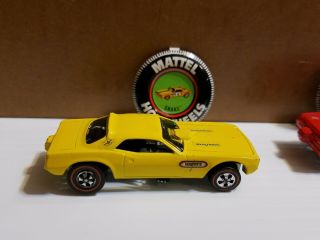 HOT WHEELS REDLINES MONGOOSE & SNAKE FUNNY CARS WITH BUTTONS 4