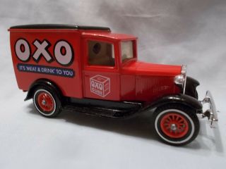 Matchbox Models Of Yesteryear Y22 - 1 1930 Ford Model A Van Oxo Issue 4a