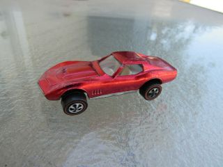 1968 Red Hot Wheels Redline Custom Corvette