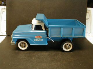 Vintage Tonka Hydraulic Dump Truck - Light Blue