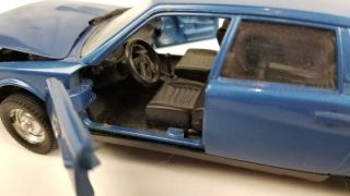 POLISTIL POLITOYS CITROEN CX 2200 MODEL DIECAST 1/24 ITALY S38 10 - 76 RARE BLUE 6