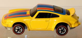 Dte 1975 Hot Wheels Redline 7648 Yellow Porsche P - 911