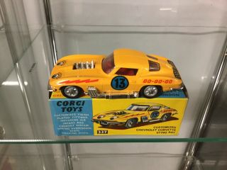 Corgi Toys 337 Customized Chevrolet Corvette Sting Ray