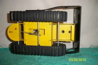 Tonka Bulldozer Mound Minn Very Good 1968 2300 Pressed Steel 9 