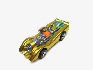 HOT WHEELS REDLINE YELLOW JET THREAT NOT PLAYED WITH 4