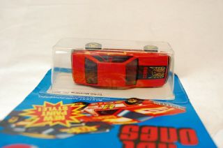 Hot Wheels The Hot Ones 1979,  1981 Turbo Mustang Red In Blister.  Hong Kong. 5