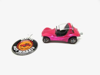 Hot Wheels Redline Hot Pink Sand Crab With Badge Exlnt