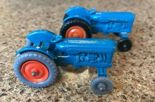 Matchbox Lesney Nbr: 72 Fordson Tractor (s) Grey tire and Black tire versions 2