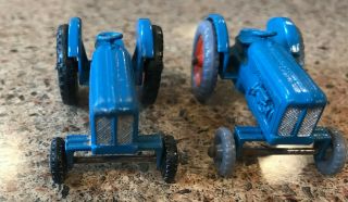 Matchbox Lesney Nbr: 72 Fordson Tractor (s) Grey tire and Black tire versions 4
