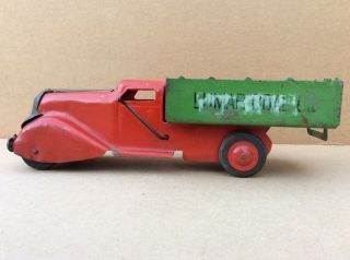 Marx Wyandotte Pressed Steel Dump Truck Lumar Coal Co.  Truck Antique Toy Truck 5