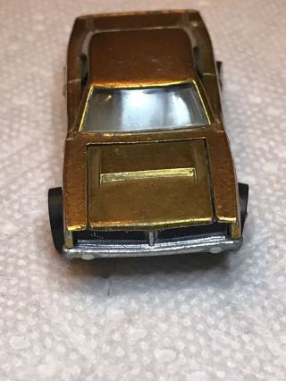 Hot Wheels Redline Custom Dodge Charger Gold 1968