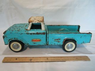 Vintage Collectible NYLINT Ford F - 100 Twin I - Beam 250 Camper Metal Pick - Up Truck 2