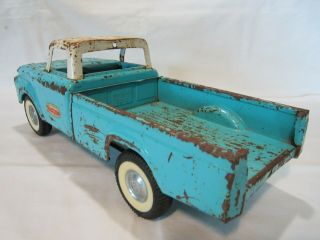 Vintage Collectible NYLINT Ford F - 100 Twin I - Beam 250 Camper Metal Pick - Up Truck 3