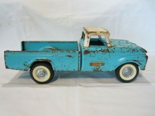 Vintage Collectible NYLINT Ford F - 100 Twin I - Beam 250 Camper Metal Pick - Up Truck 5