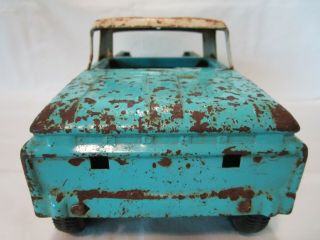 Vintage Collectible NYLINT Ford F - 100 Twin I - Beam 250 Camper Metal Pick - Up Truck 8