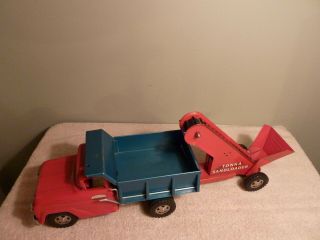 Tonka 1960 ' s Dump Truck With Sand Loader Combo Pressed Steel 2