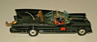 1960 ' s Corgi Batmobile with Batman & Robin Figures 5 